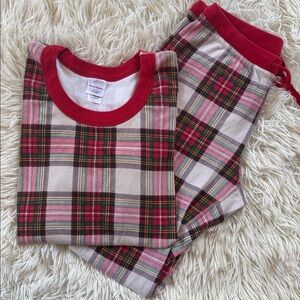 Women’s Hanna Andersson Plaid PJ Set Small